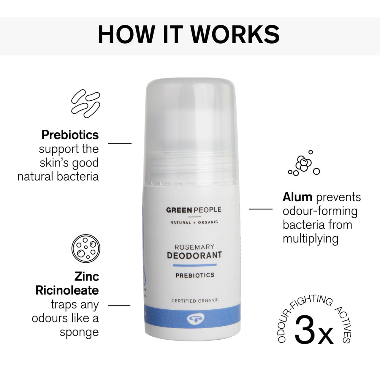 Rosemary & Prebiotics Deodorant 75ml
