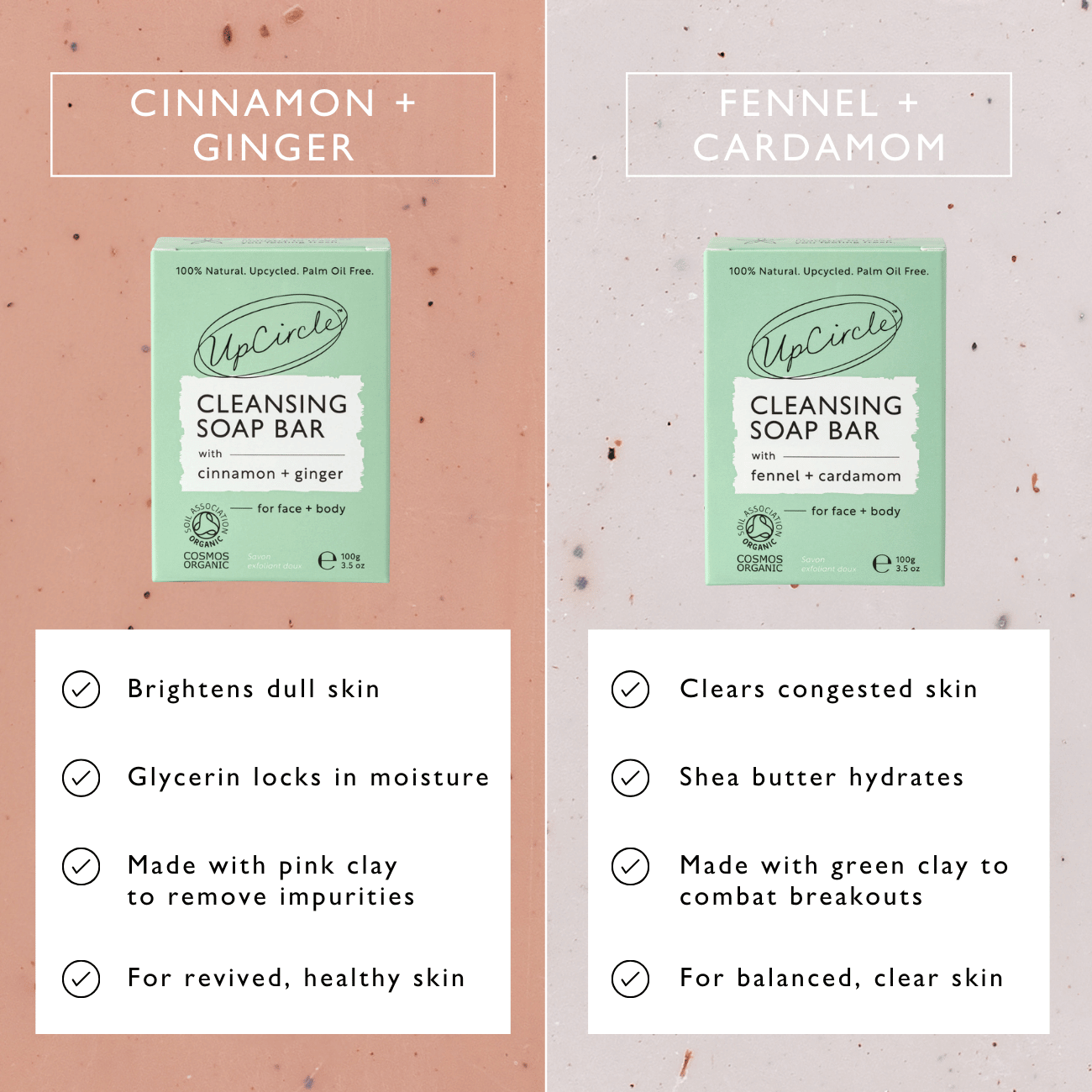 Cinnamon + Ginger Chai Cleansing Bar