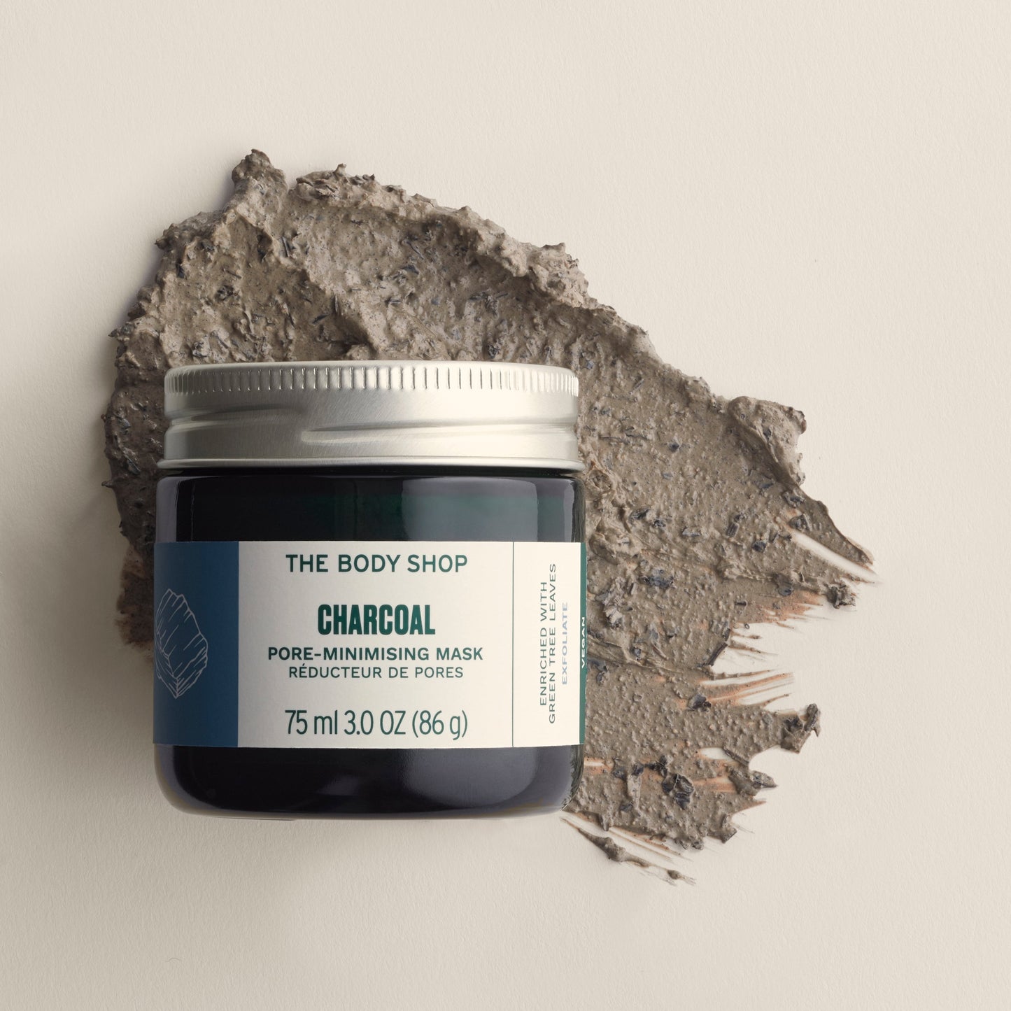 Charcoal Pore-Minimising Mask