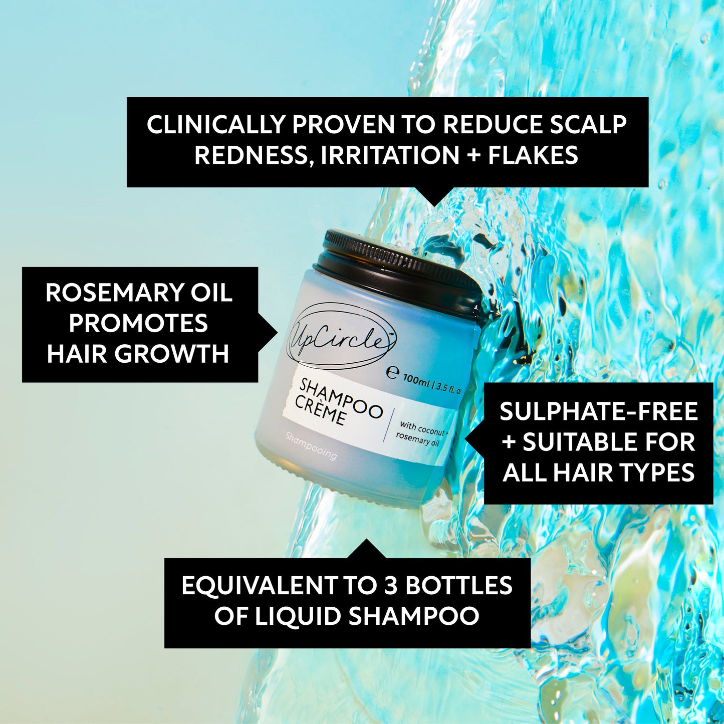 Shampoo Crème with Pink Berry