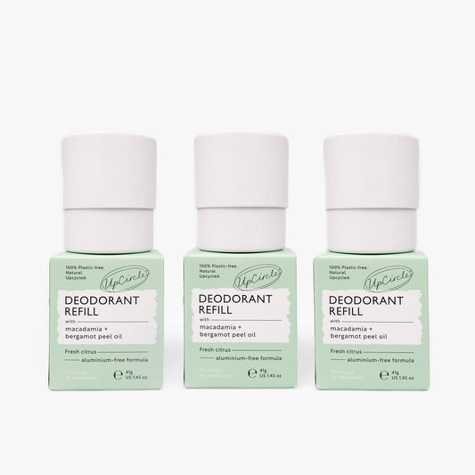 3x Deodorant Refills with Macadamia + Bergamot