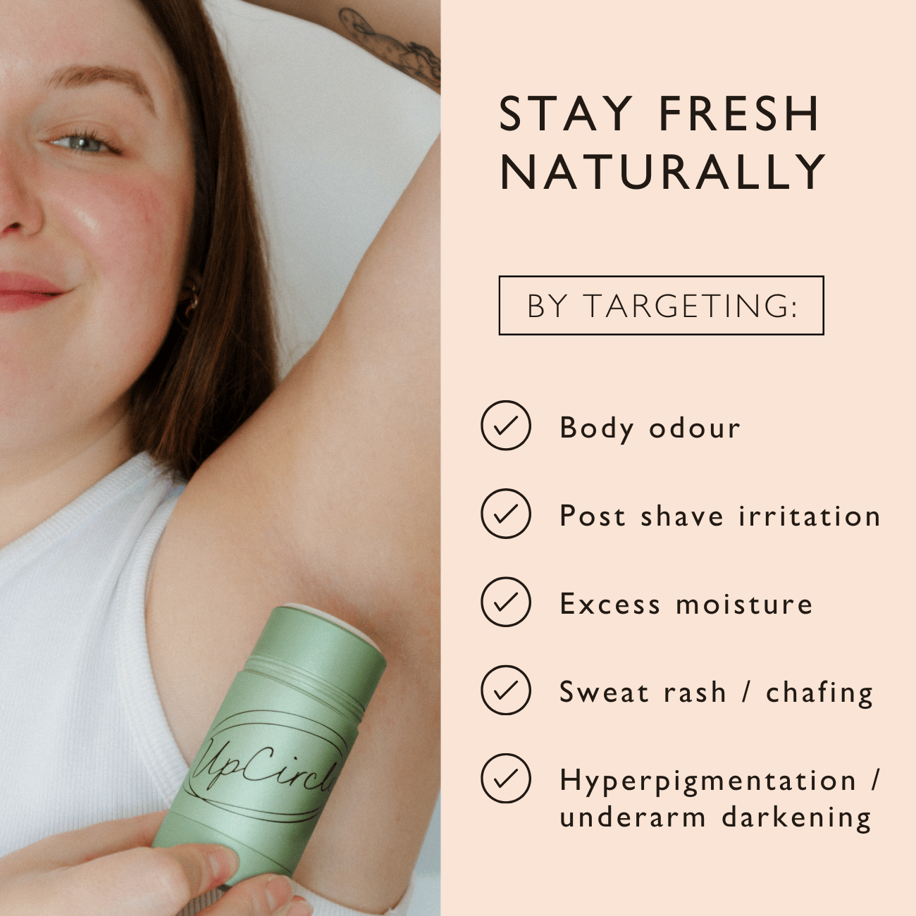 1x Deodorant Refill Tester with Macadamia + Bergamot