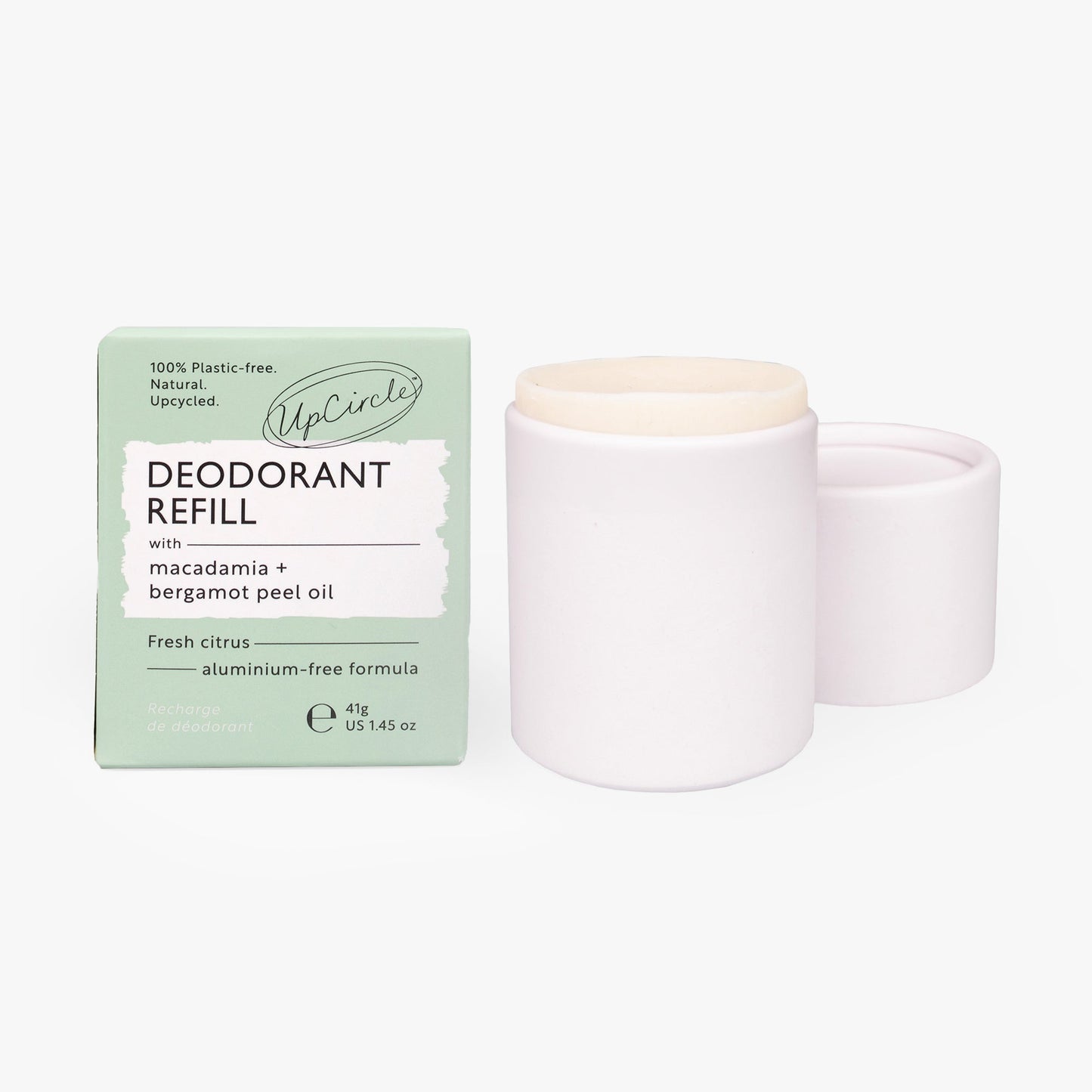 1x Deodorant Refill Tester with Macadamia + Bergamot