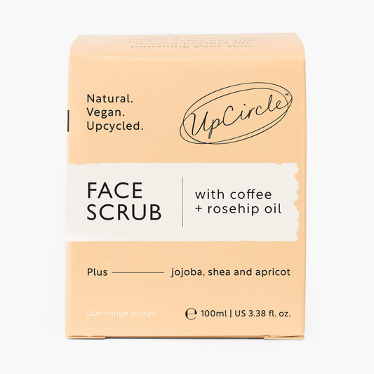 Face Scrub with Coffee + Rosehip Oil