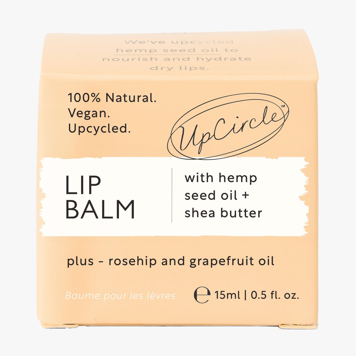 Lip Balm with Hemp Seed Oil + Shea Butter